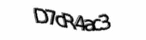 Security check image, please type the characters shown