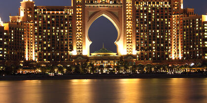 The impressive Atlantis Hotel