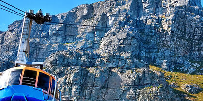 Cable car to Table Mountain