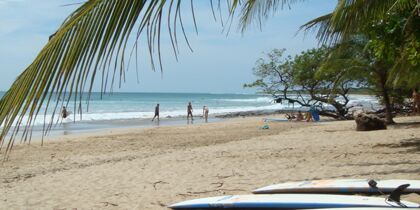 Sandy Surfing Beach