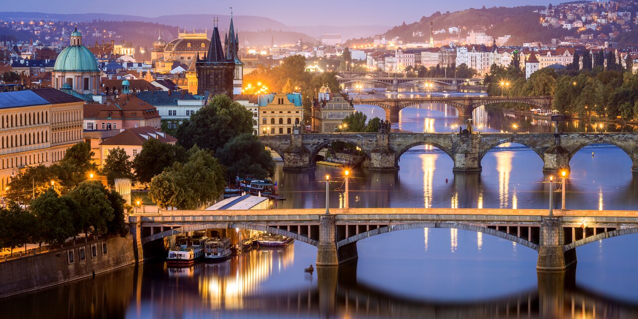 The bridges of Prague