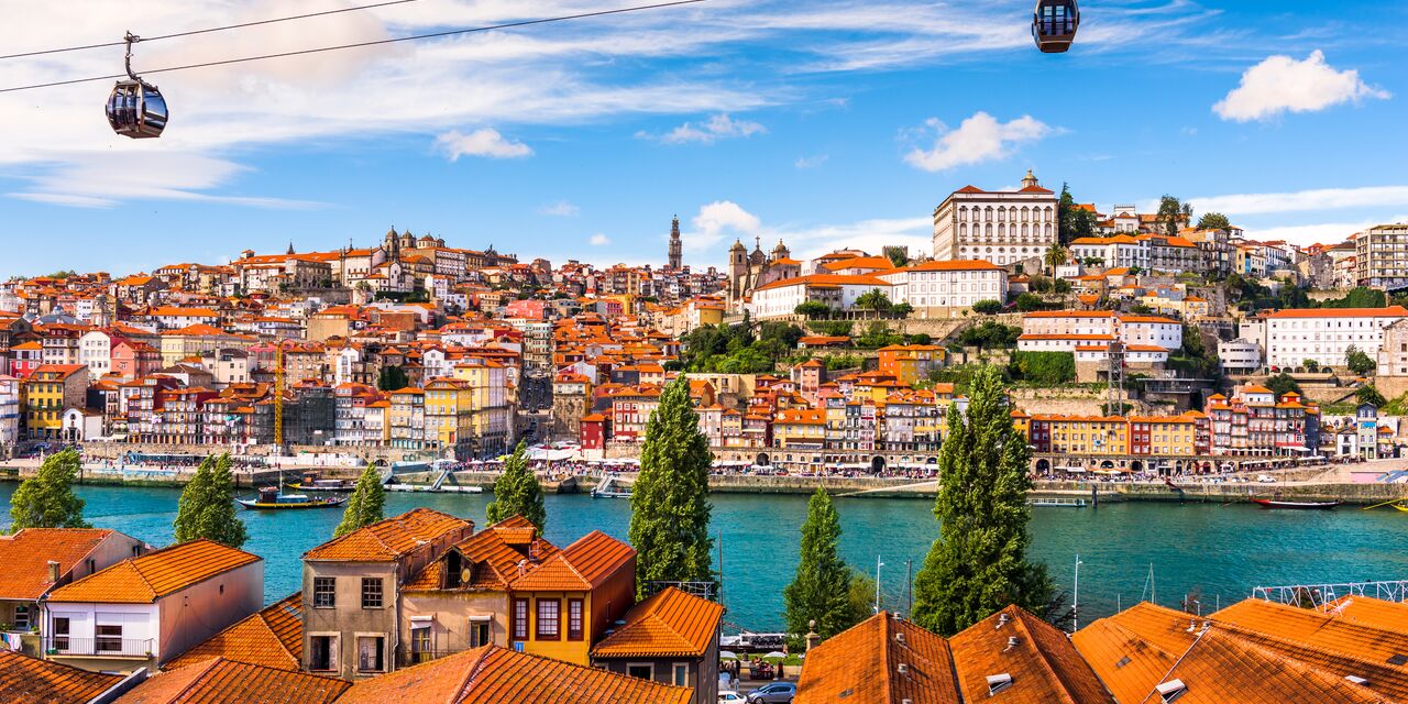 Porto is perfectly located on the Douro River