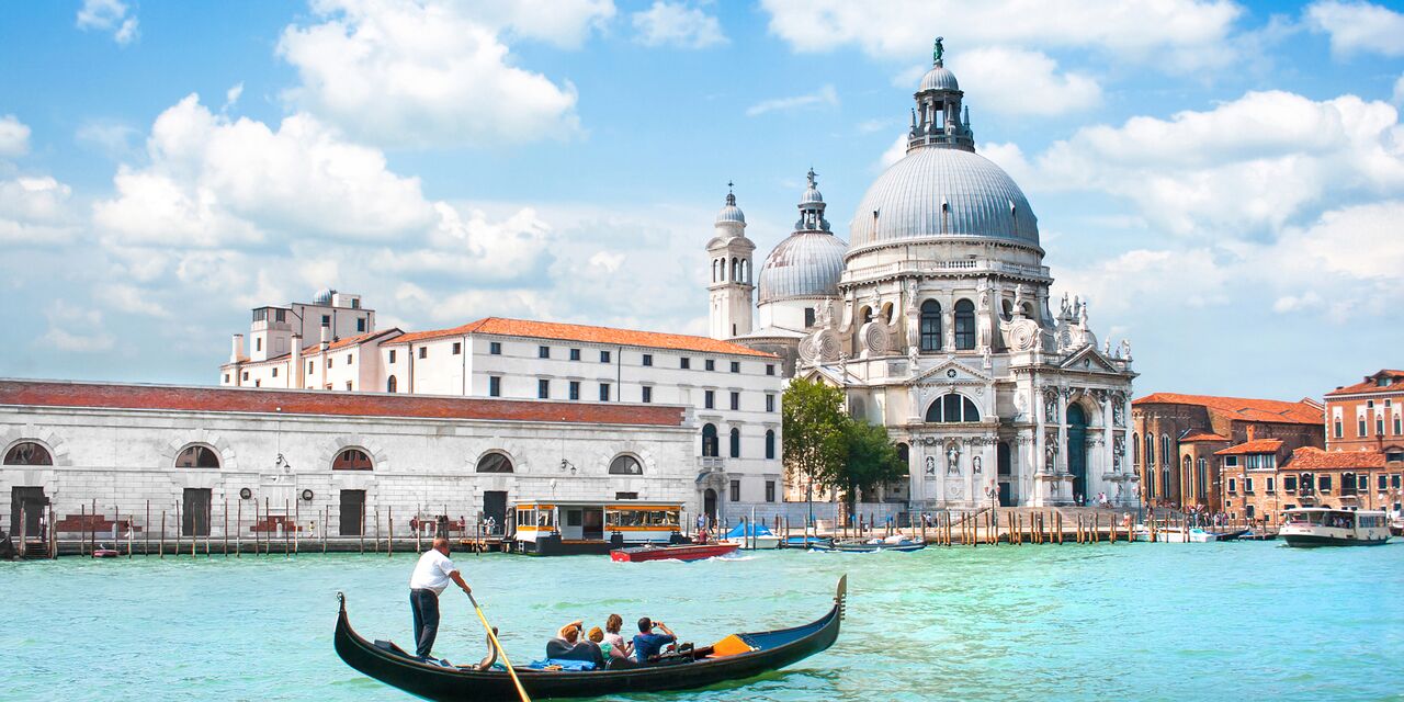 Gondola on the Grand Canal