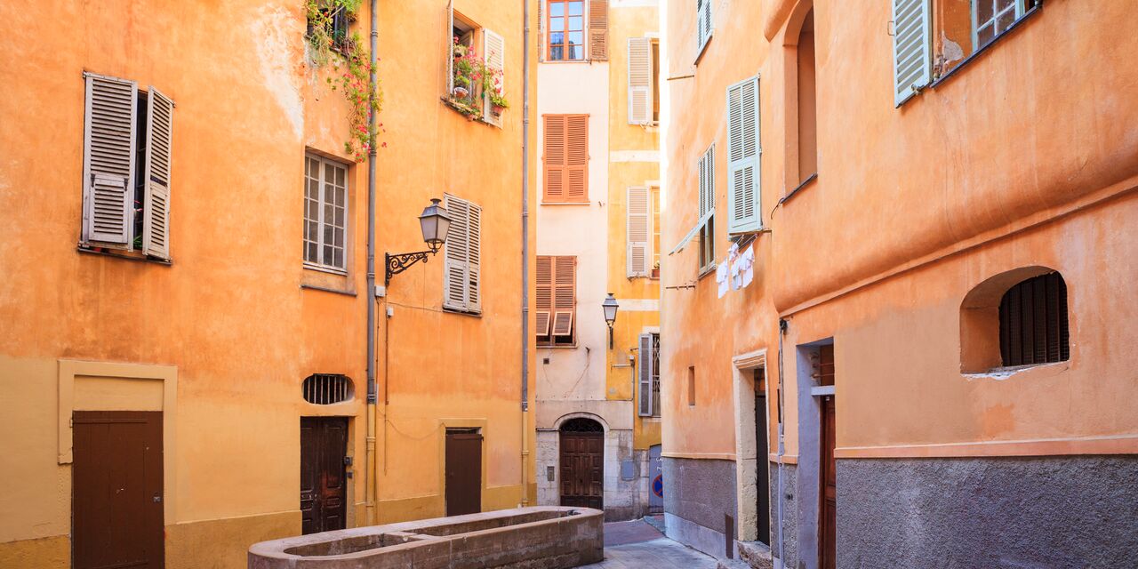 Alleys in the old city