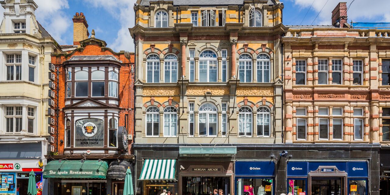 St. Mary Street in Cardiff