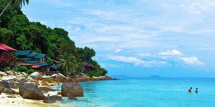 Snorkelling around the Perhentian Islands