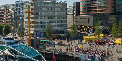 Willemsplein, departure point of the Spido