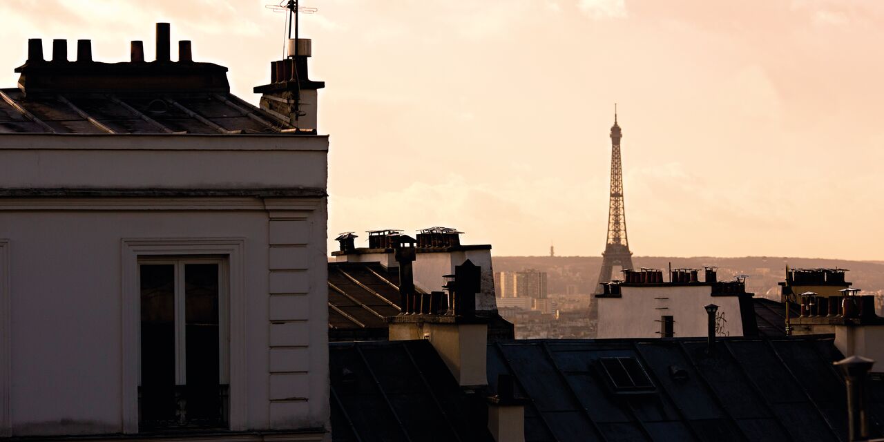 View of the Eiffel Tower