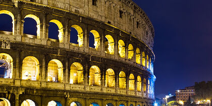 Amazing view of the Colosseum