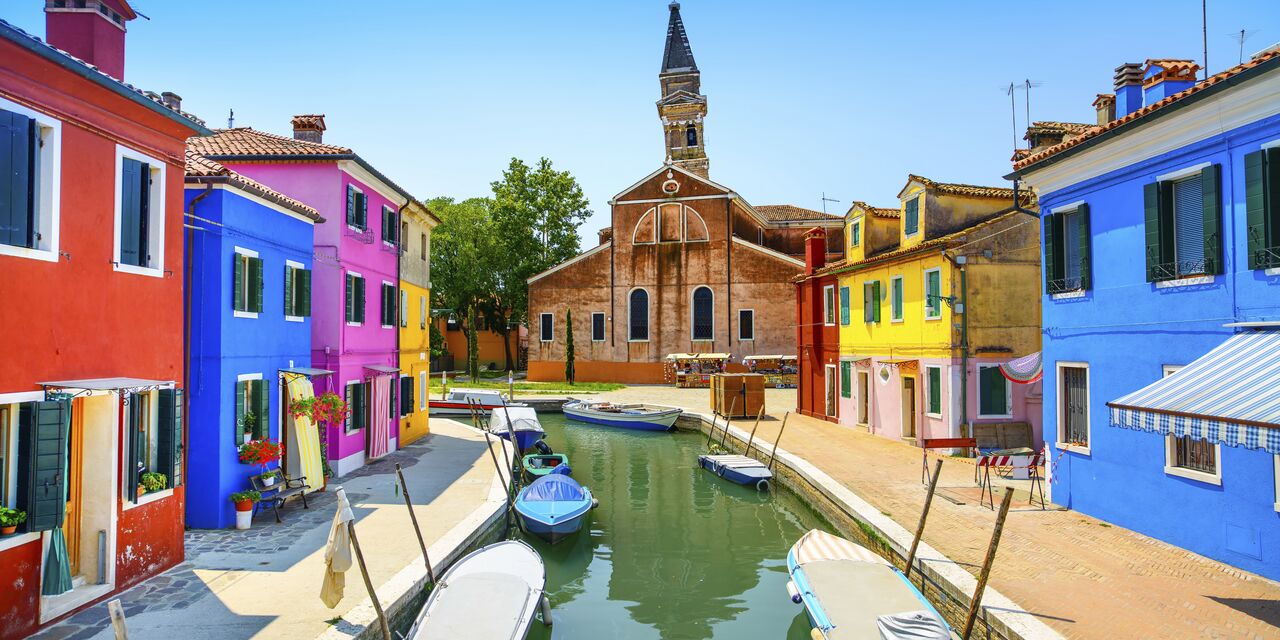 Colourful houses