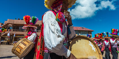 Dancers in Puno