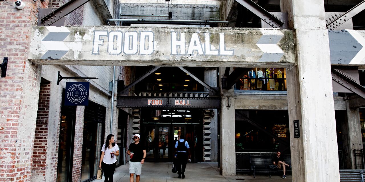 Food Hall in Ponce City Market