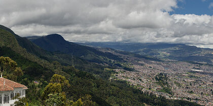 On top of the mountain: Cerro de Monserrate