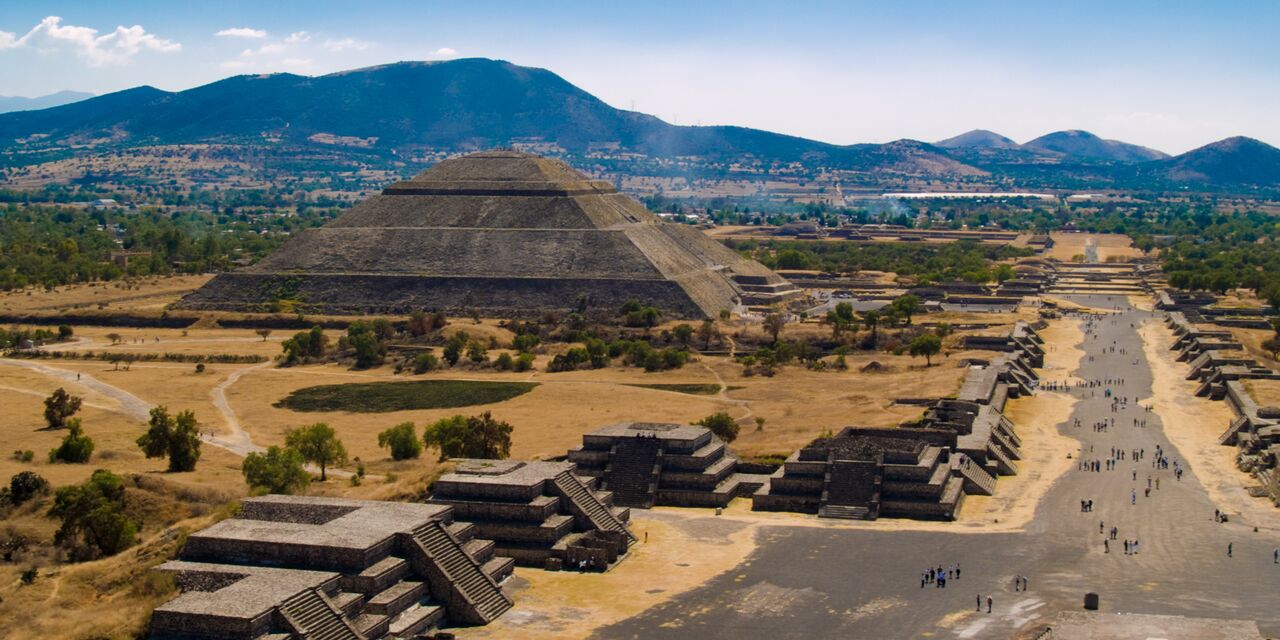 The pyramids of Teotihuacán