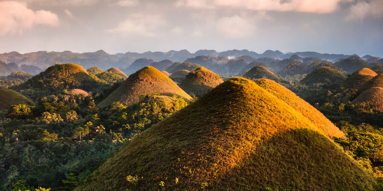 The Chocolate Hills near Bohol