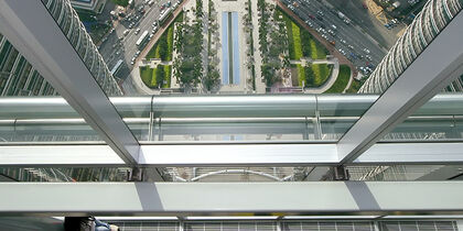 The Skybridge of the Petronas Towers