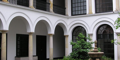 Courtyard of Casa de la Moneda