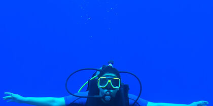 Scuba diving