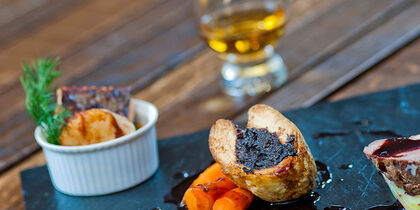 Snacks at the Taste of Scotland tour