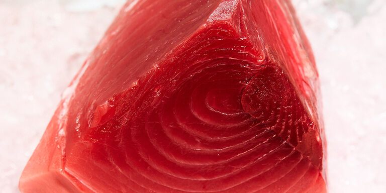 Fresh raw tuna