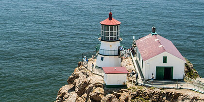 The Point Reyes lighthouse