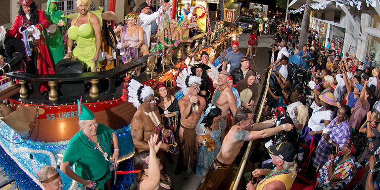 Parade during Fantasy Fest