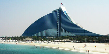 Beach at the Jumeirah Beach Hotel