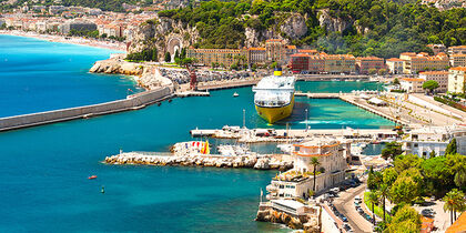 The harbour of Nice