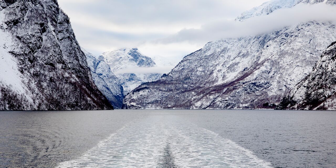 A cruise on the Naerøyfjord