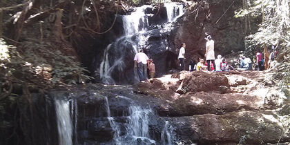 Waterfall in Karura Forest