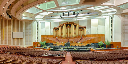 The interior of the Tabernacle