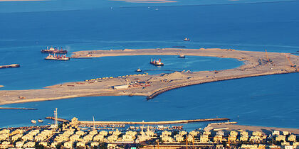 The World Islands off the coast of Dubai