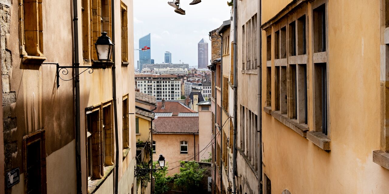 Lyon is filled with flights of steps and vistas