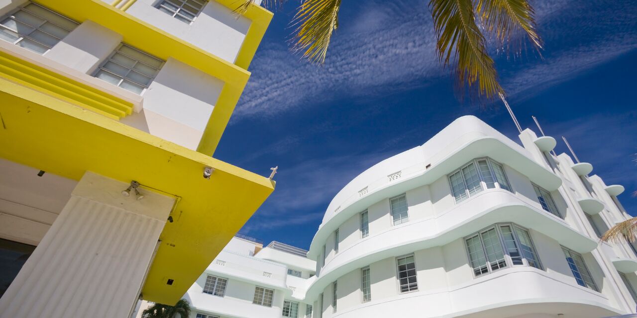 Typical Art Deco buildings