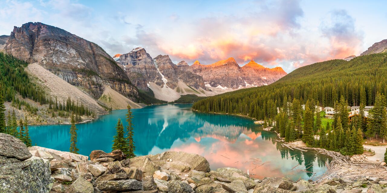 Moraine Lake in Banff National Park