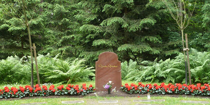 Garbo’s grave at Skogskyrkogården