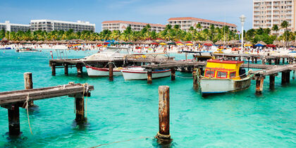 A dock in Palm Beach