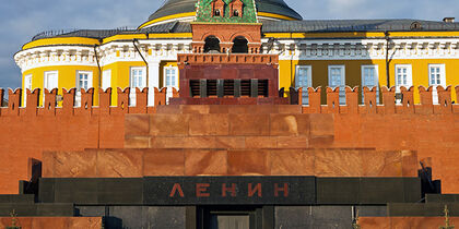 The mausoleum on the Red Square