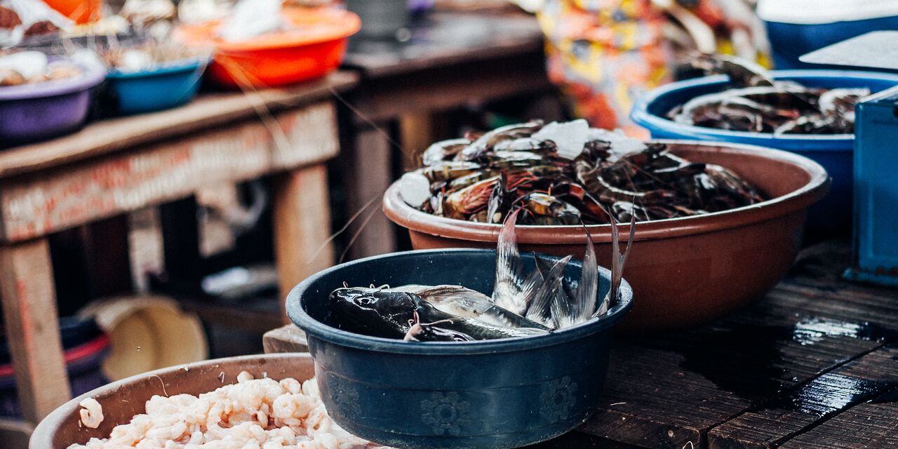 Fish at the White Sand market