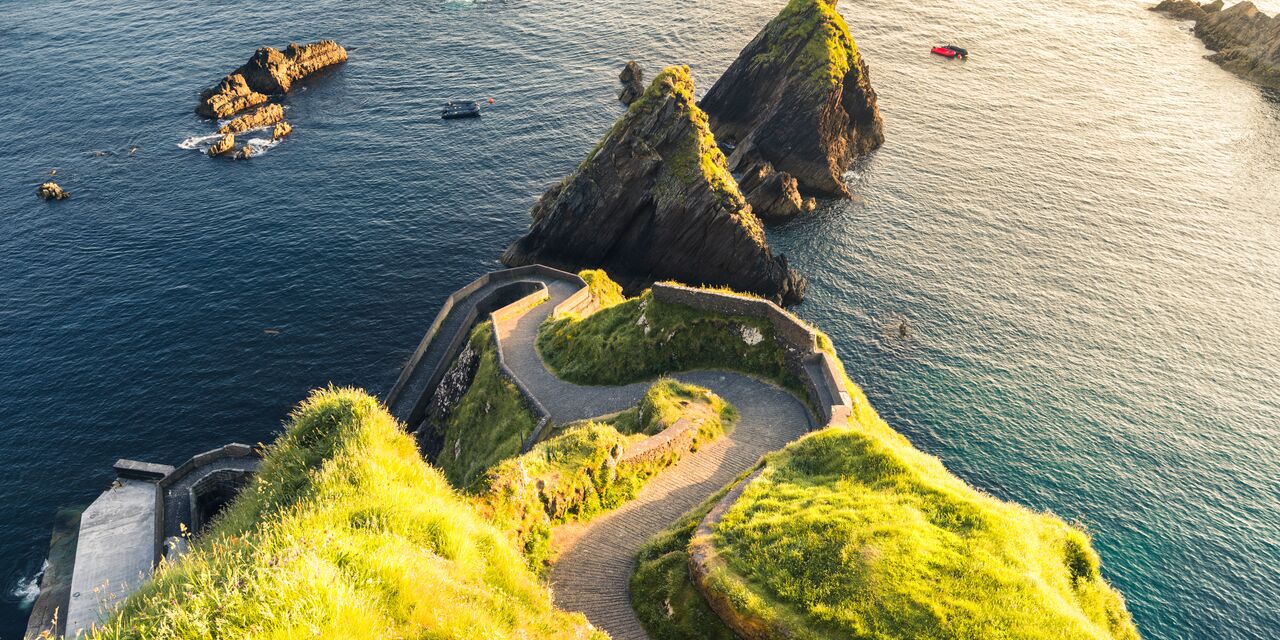 Dunquin Pier on the Wild Atlantic Way