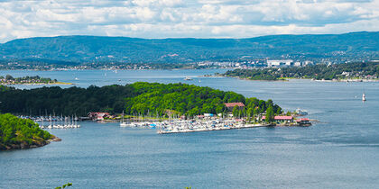 Hovedøya, a 5-minute boat ride from Oslo