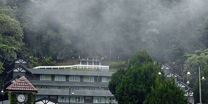 British mountain village in the Malaysian rainforest