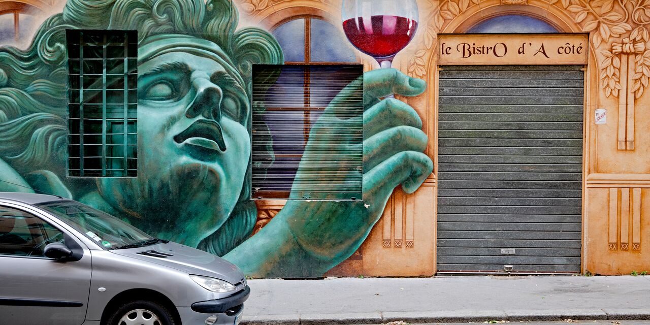 Mural in Le Croix-Rousse