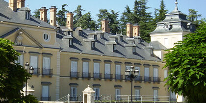 The residential palace of dictator General Franco