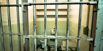 Imprisoned at Alcatraz