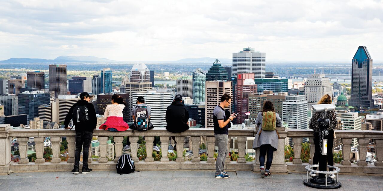 View from Mount Royal