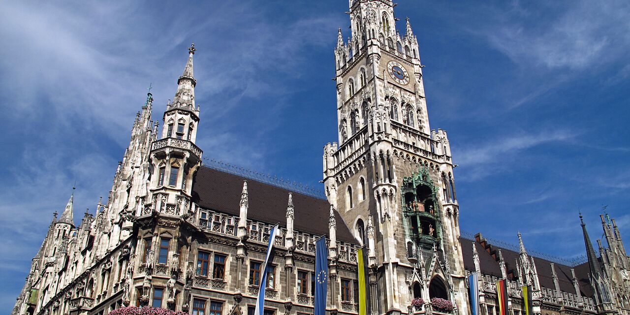 The New Town Hall on Marienplatz