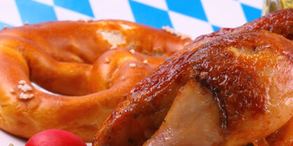 Traditional Oktoberfest snacks