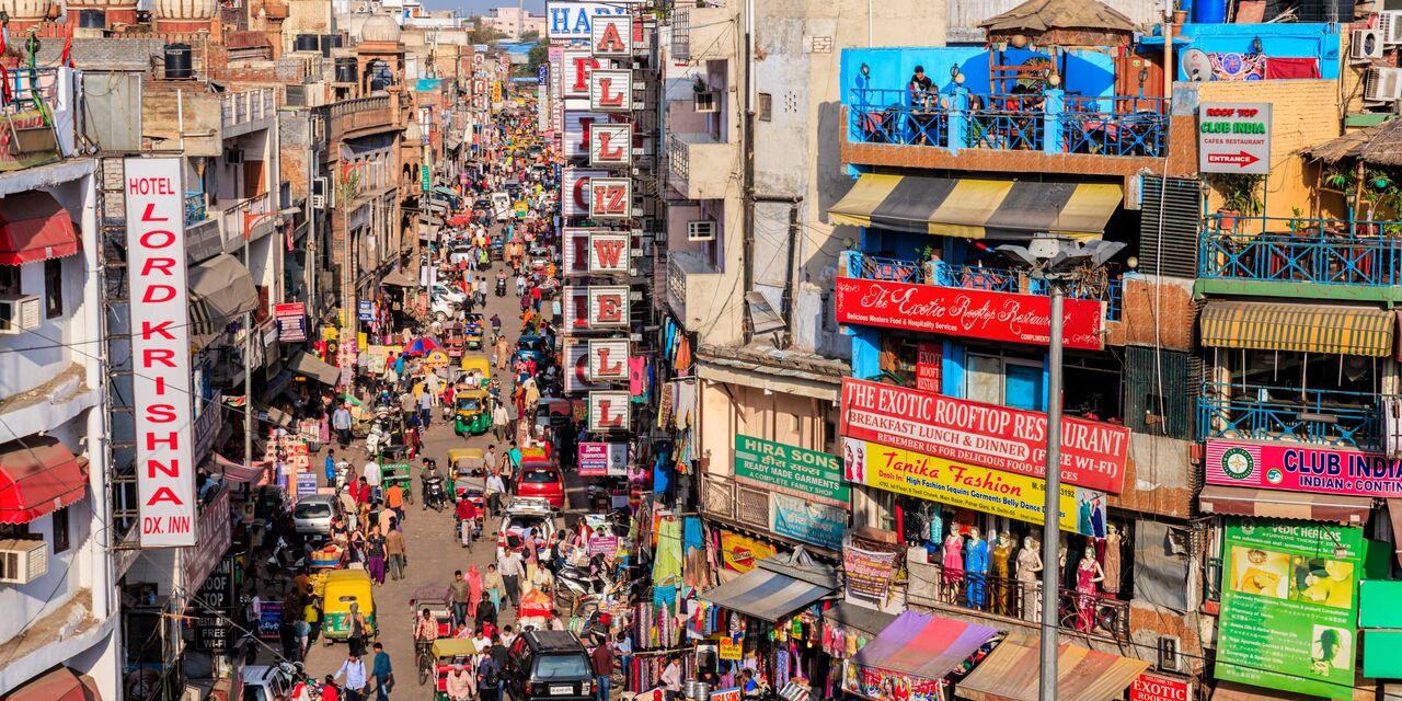 New Delhi’s Main Bazaar