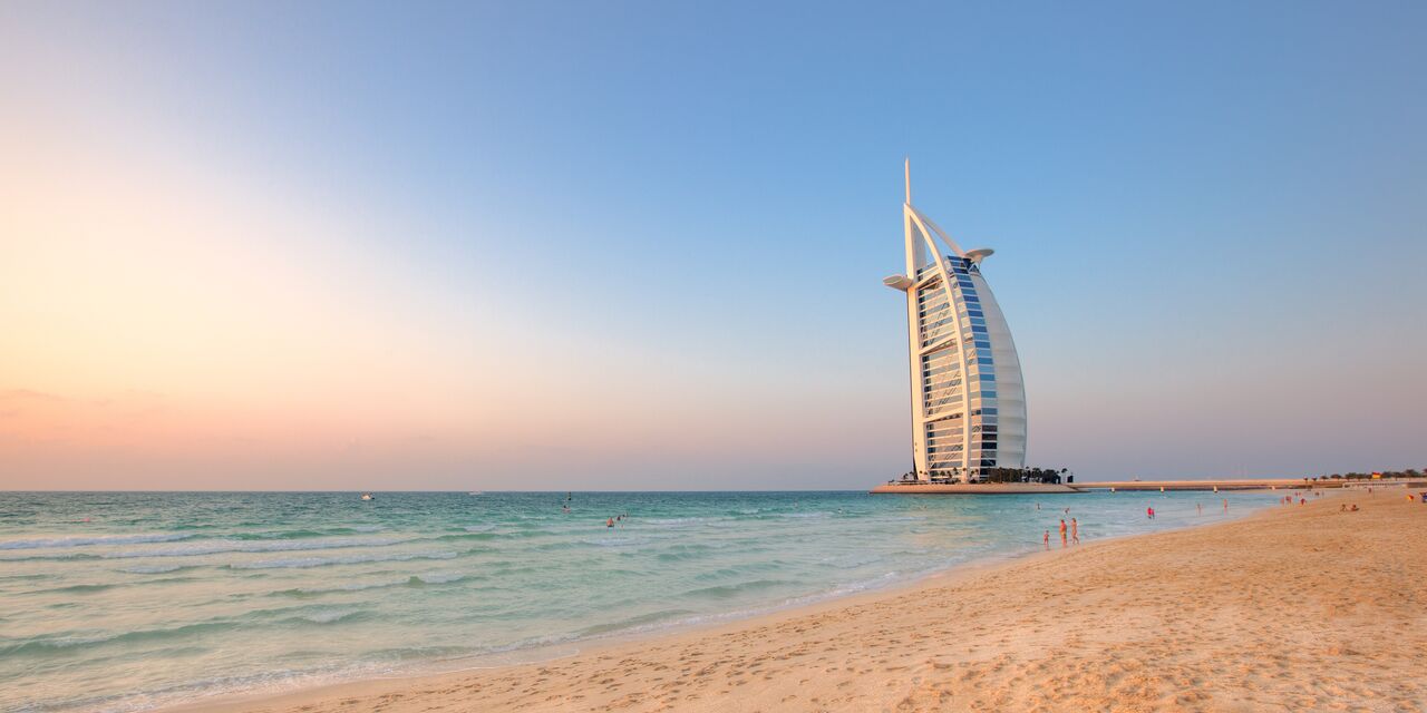 The Burj al Arab hotel